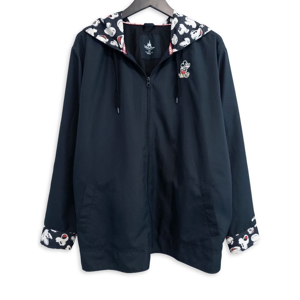 Disney Parks Jacket Women 1X Walt Disney World Mickey Mouse Family Vacation